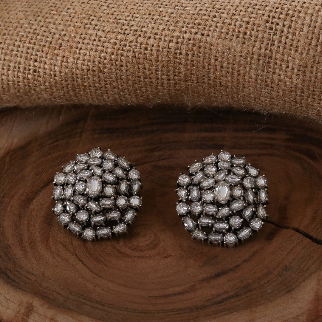 Victorian Moissanite Studs