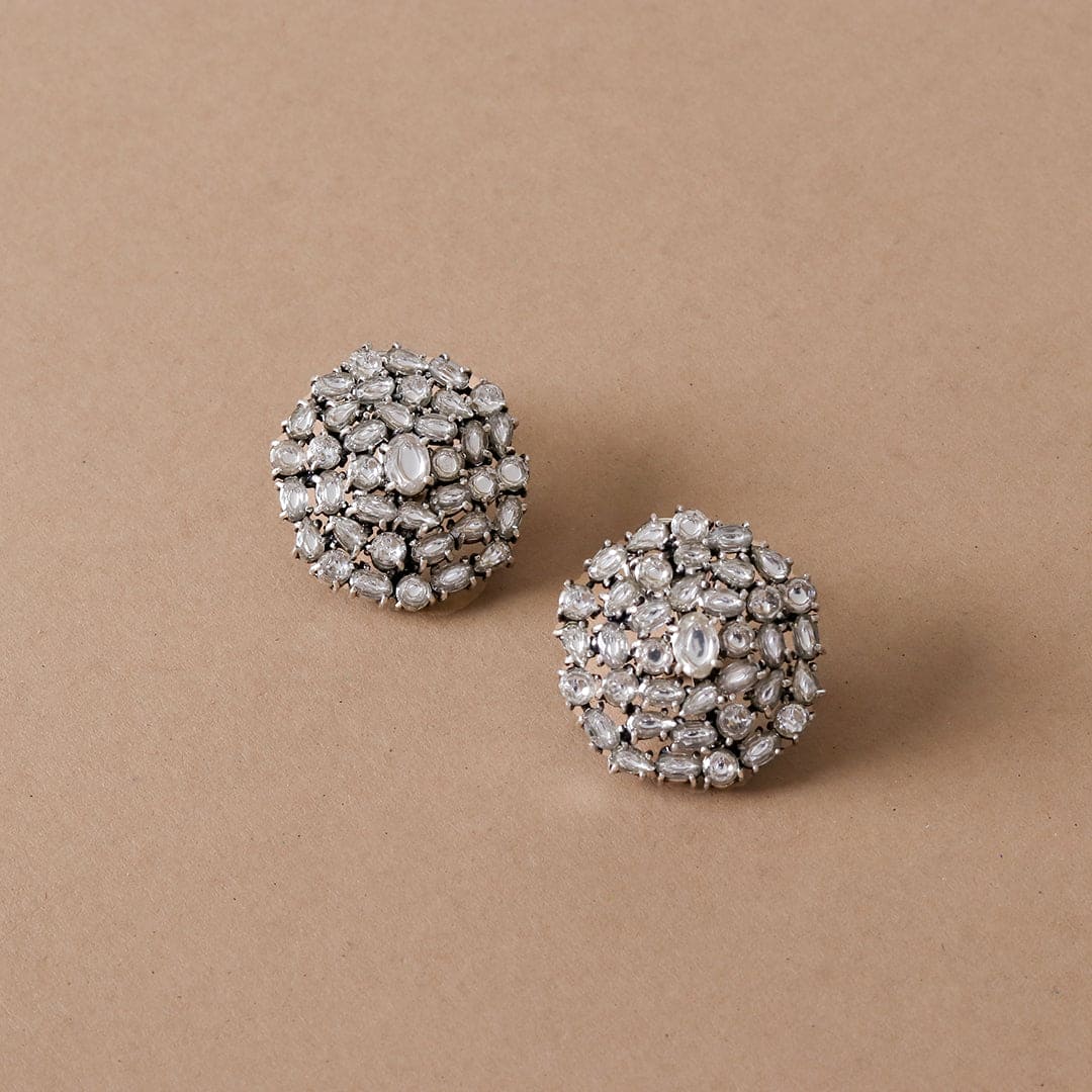 Victorian Moissanite Studs